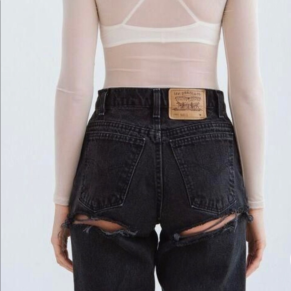 Sorella Boutique Black Slits Jeans